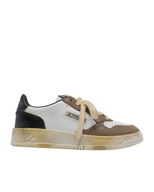 Autry Multicolor Round-Toe Sneakers
