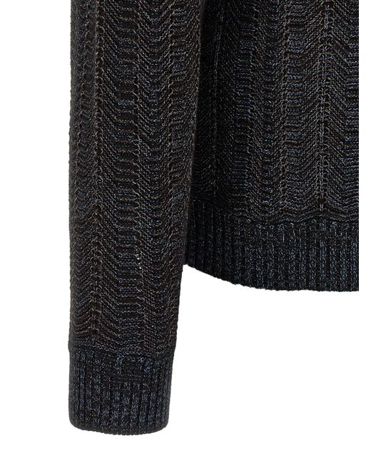 Missoni Black Long-Sleeve Cardigan for men