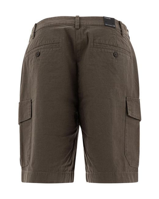 Vince Gray Cargo Shorts for men