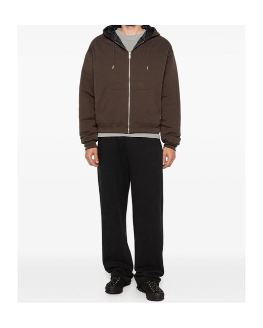 Canada Goose Brown Hooded Zip Jacket for men