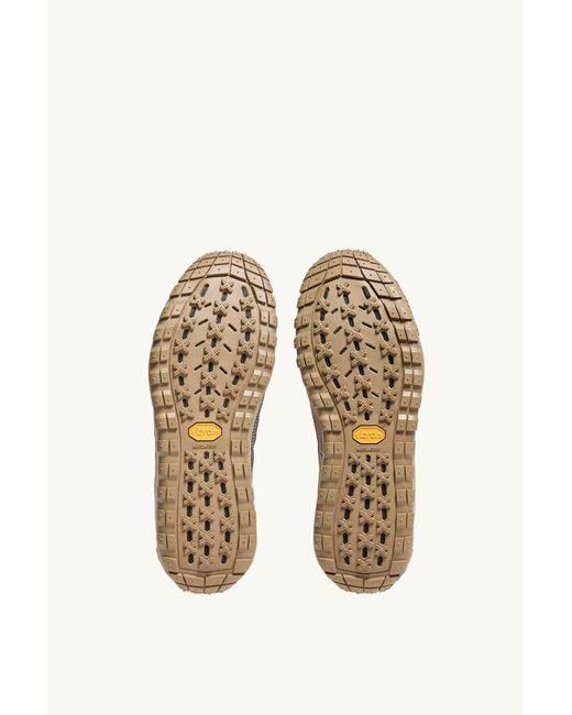 Moncler Brown Trailgrip Lp Suede Nubuck Sneaker