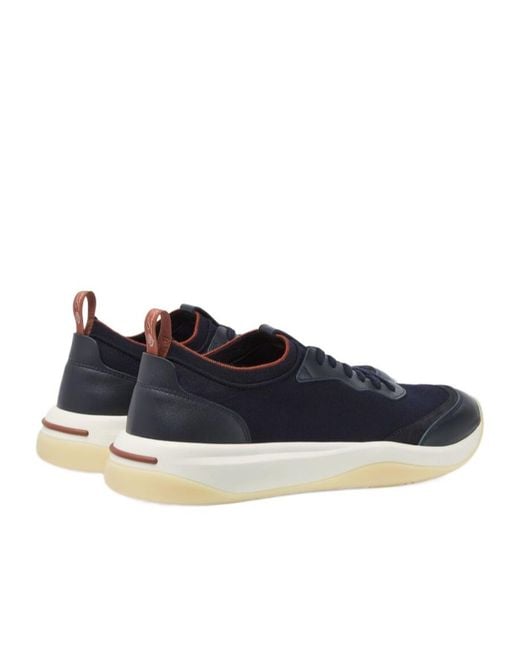 Loro Piana Blue 410 Lp Walk The Gift Of Kings Sneaker for men