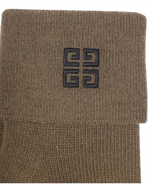 Givenchy Natural Logo Gloves for men