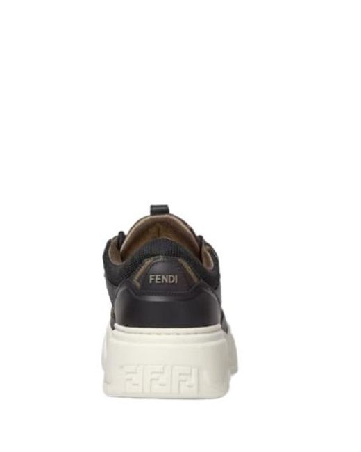 Fendi Black Force Trainers for men