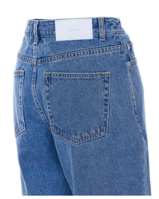 DUNST Blue Essentiel Straight-Leg Jeans