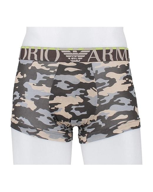 Emporio Armani Gray Logo Underwear for men