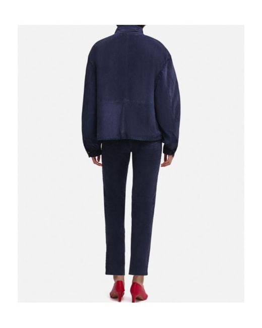 Blazé Milano Blue Blazé Milano Viva Campin Buttoned Jacket
