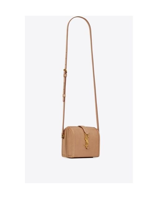 Saint Laurent White Mini Box Bag