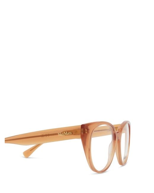 Max Mara Multicolor Round Frame Glasses