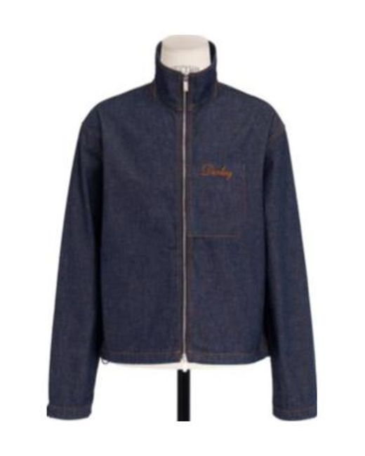 Dior Blue Homme Ling Denim Jacket for men