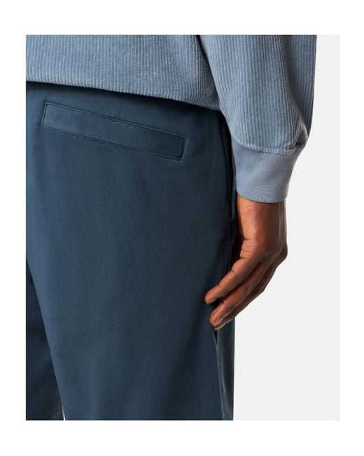 Stone Island Blue Regular-Fit Jogger Shorts With Cargo Pocket for men