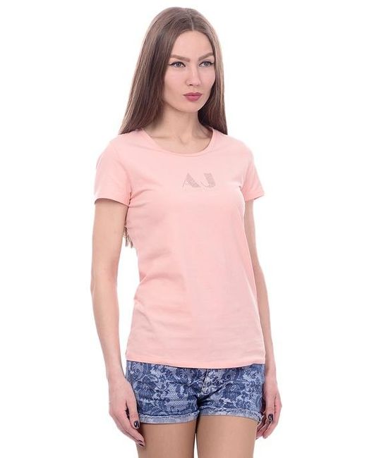 Armani Jeans Pink Open-Necked Shirt