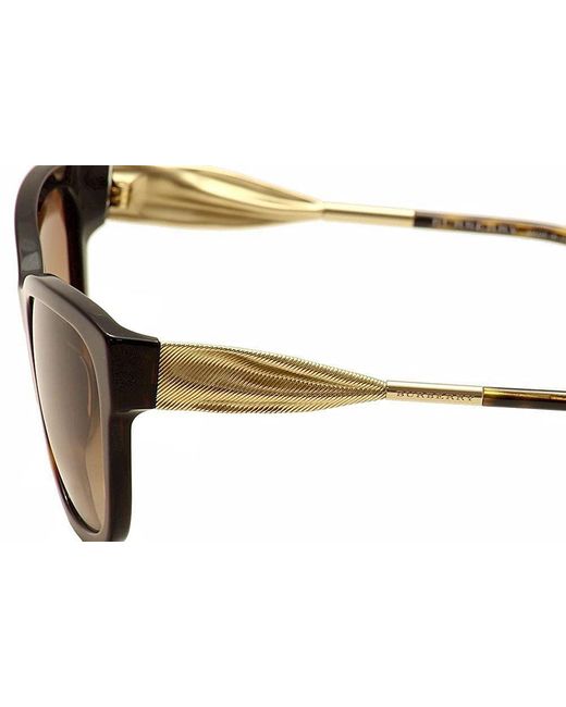Burberry Brown Logo Gradient Sunglasses