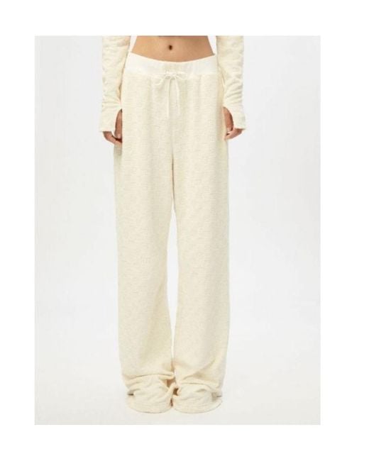 Ambush White Logo Casual Pants