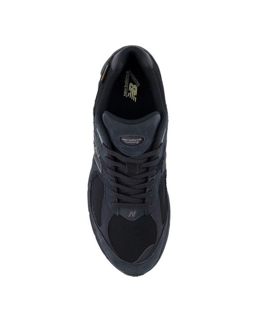 New Balance Blue 2002R Lace-Up Sneakers for men