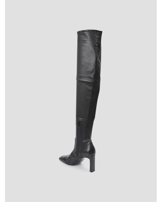 Totême Black Totême Over The Knee Heeled Boots