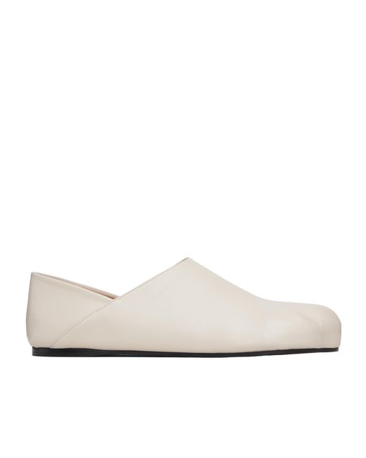 J.W. Anderson White Paw Loafers for men