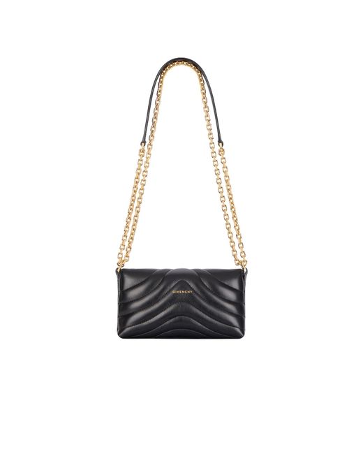 Givenchy White 4G Liquid Flap Wallet