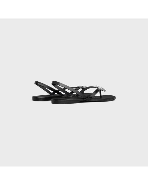 Céline White Biki Sandal