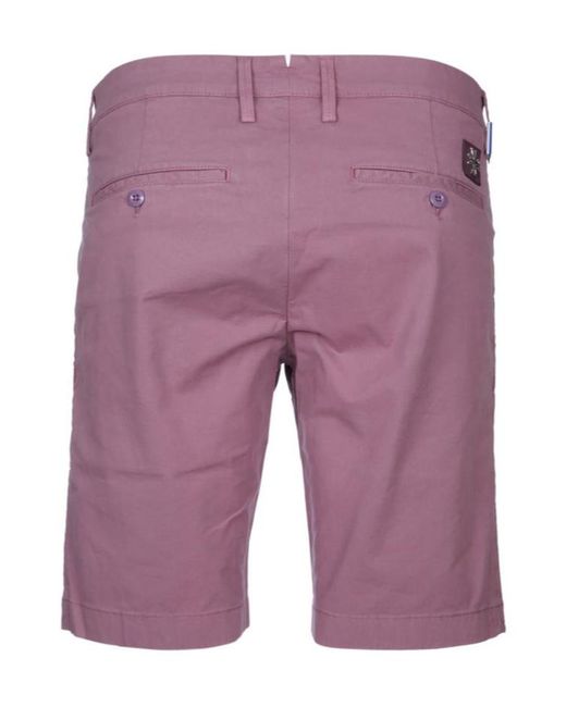 Jacob Cohen Purple Tailored Chino Shorts for men