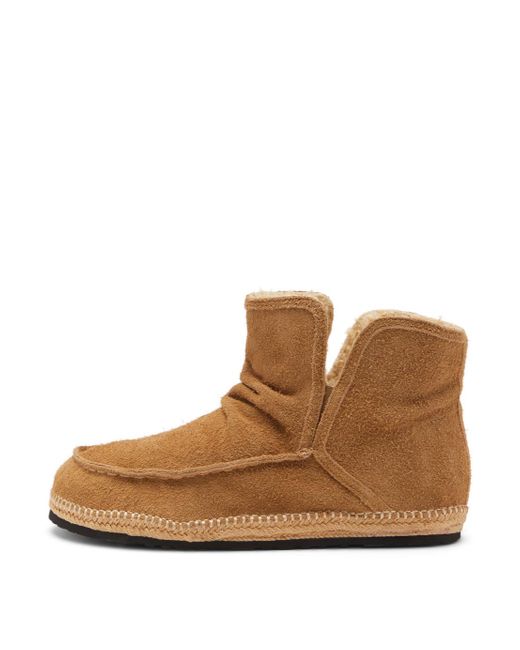 DIESEL Brown D-Lukas Ankle Boots for men