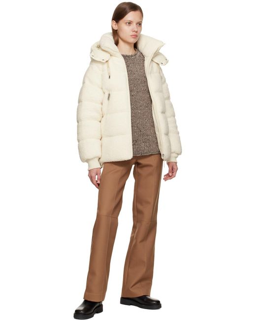 Mackage Natural Edana Teddy Bear Down Jacket