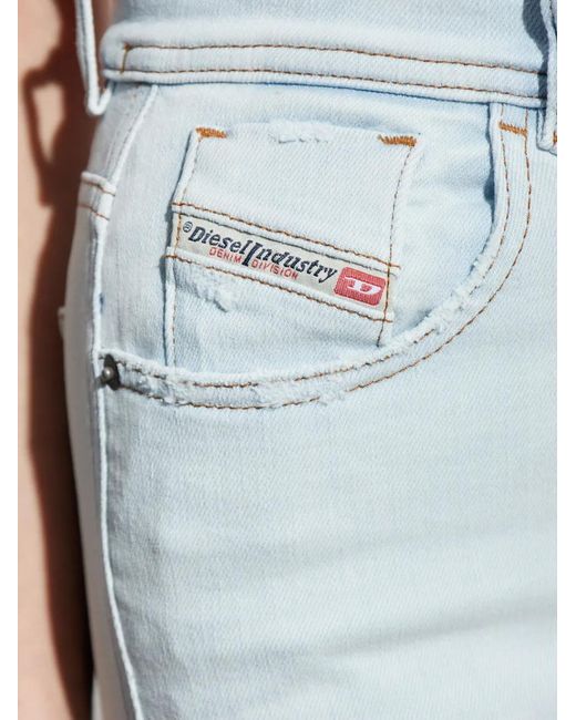 DIESEL Blue 1984 Slandy-High Super Skinny Jeans