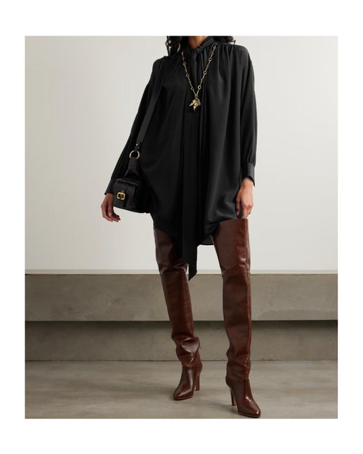 Chloé Black Long-Sleeved Dress