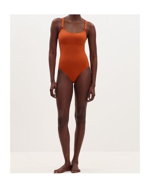 Eres Brown Inspiring One-Piece Swimwear