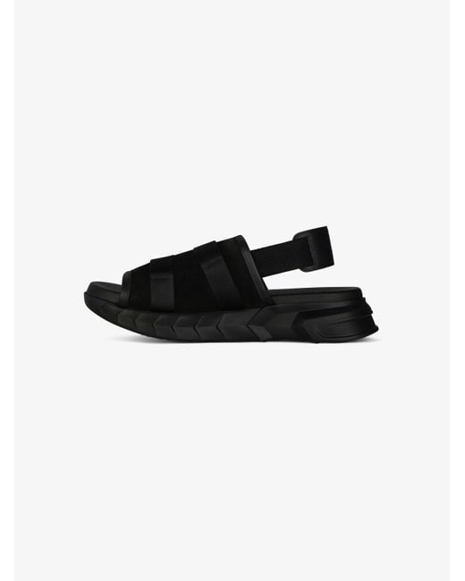 Givenchy Black 4G Marshmallow Sandals