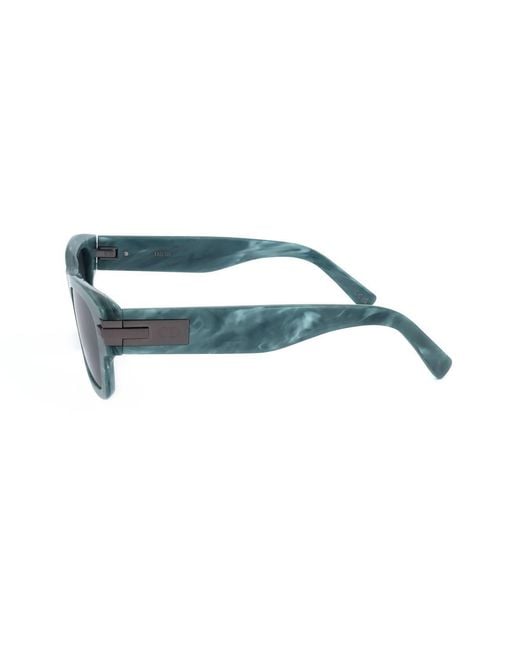 Dior Blue Rectangular Sunglasses for men