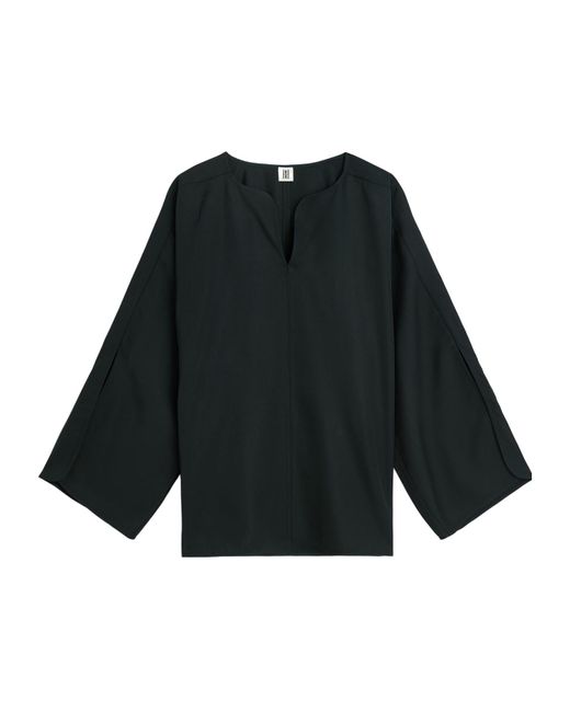 By Malene Birger Black Tunic Shirt