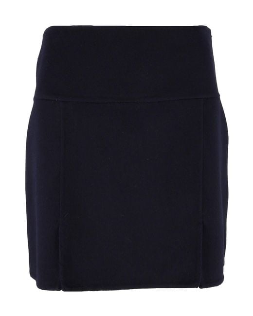 Ermanno Scervino Blue Short Skirt