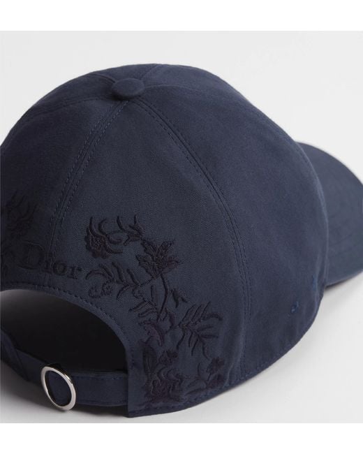 Dior Blue Médaillon D-Player Cap