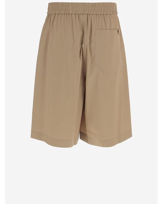 DARKPARK Natural Drawstring Straight-Leg Shorts for men