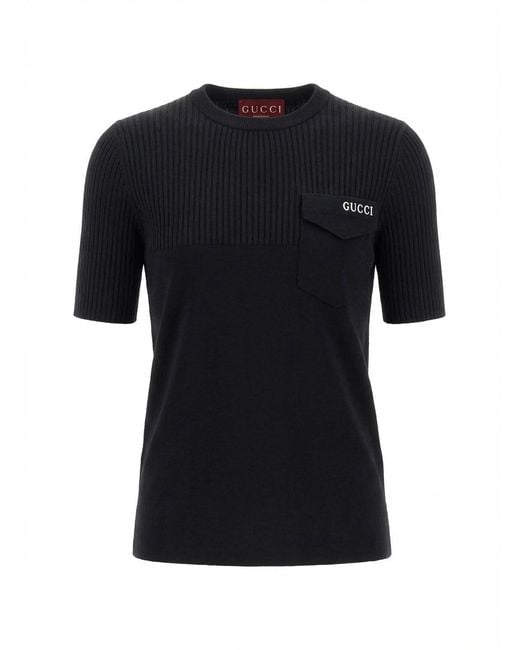Gucci Black Fabric Shirt