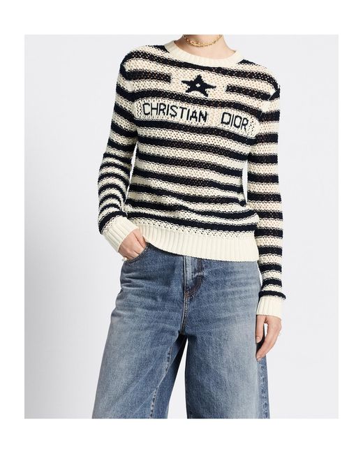 Dior Multicolor Striped Sweater