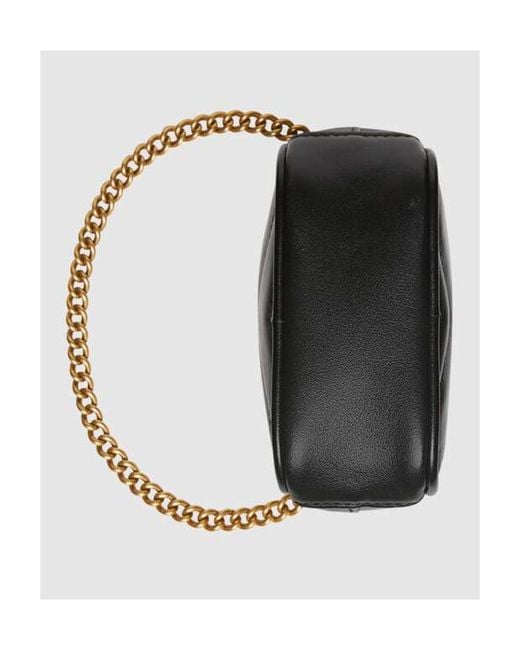 Gucci Black Gg Marmont Mini Bag
