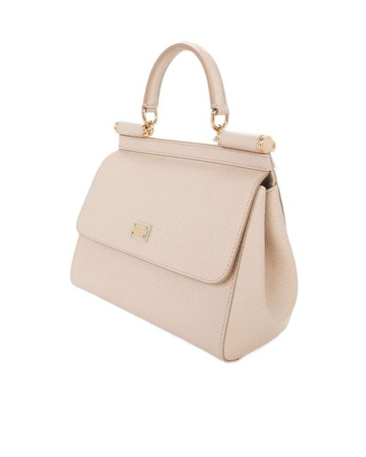 Dolce & Gabbana Pink Medium Sicily Handbag