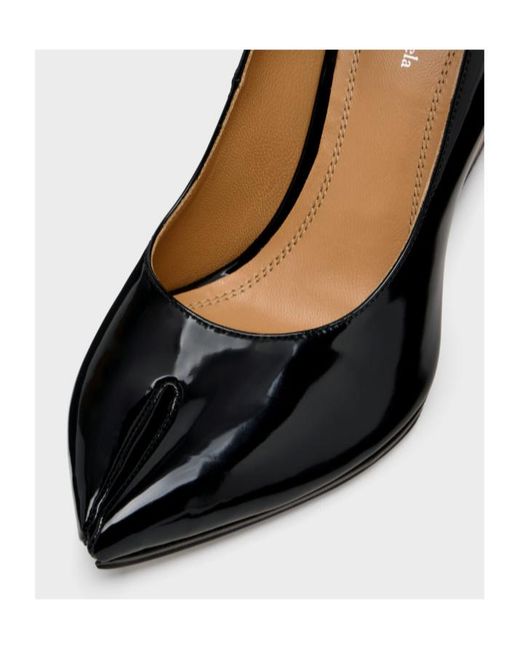 Maison Margiela Black Tabi Claw Plexi Pump