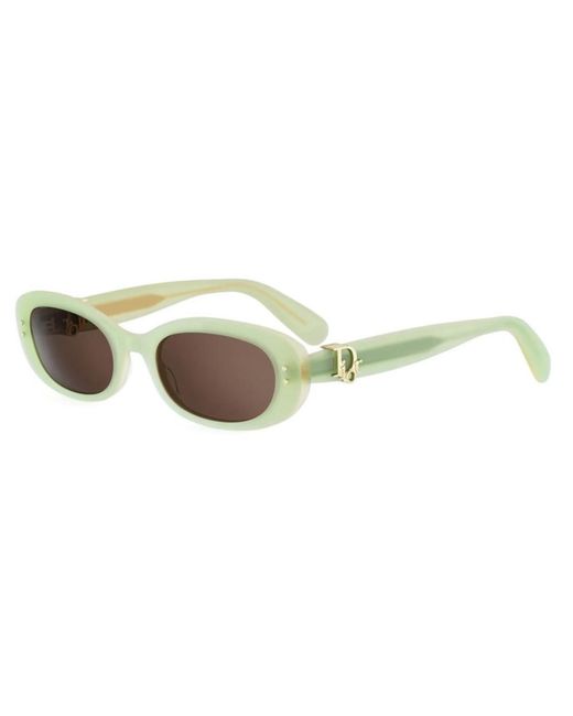 Dior White Full Frame Sunglasses