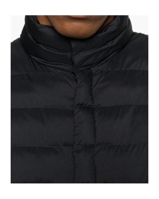 Herno Blue Quilted Down Jacket for men