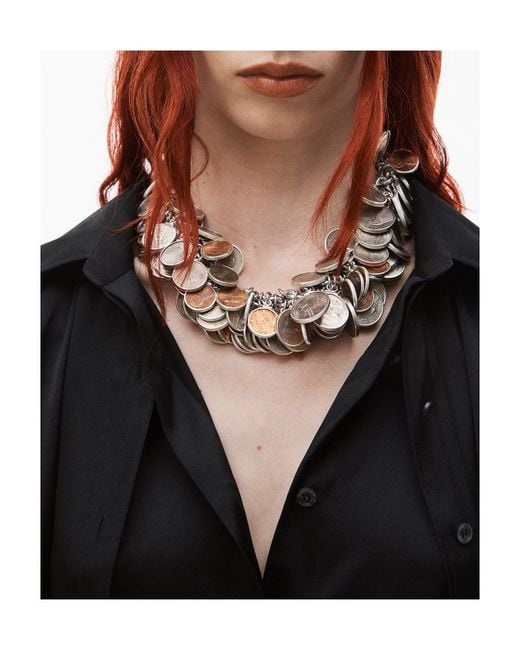 Alexander Wang Black T By Layered Satin Shirt