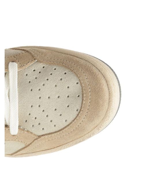 Golden Goose Deluxe Brand White Ballstar Lace-Up Sneakers