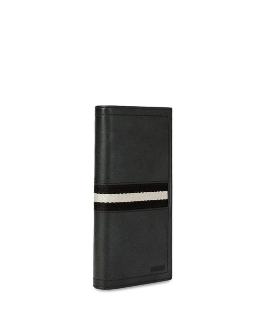 Bally Black Logo Wallet