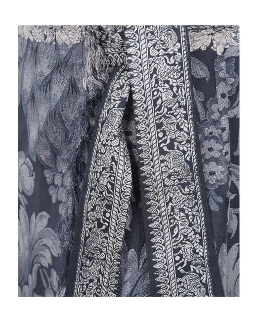 Pierre Louis Mascia Gray Aloes Skirt