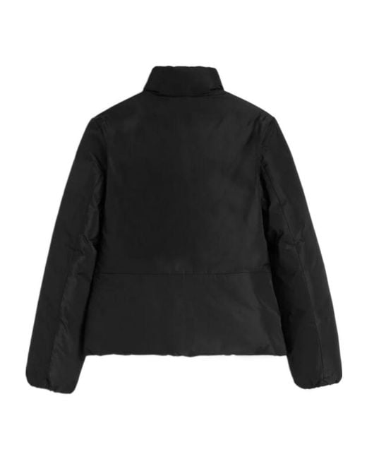Jil Sander Black Technical Down Blouson