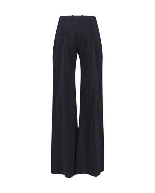 Ermanno Scervino Blue Wide-Leg Pants