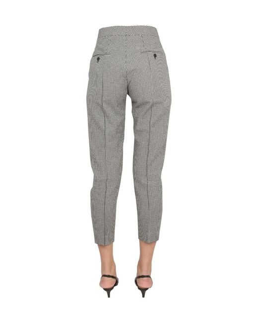 Isabel Marant Gray Logo Casual Pants