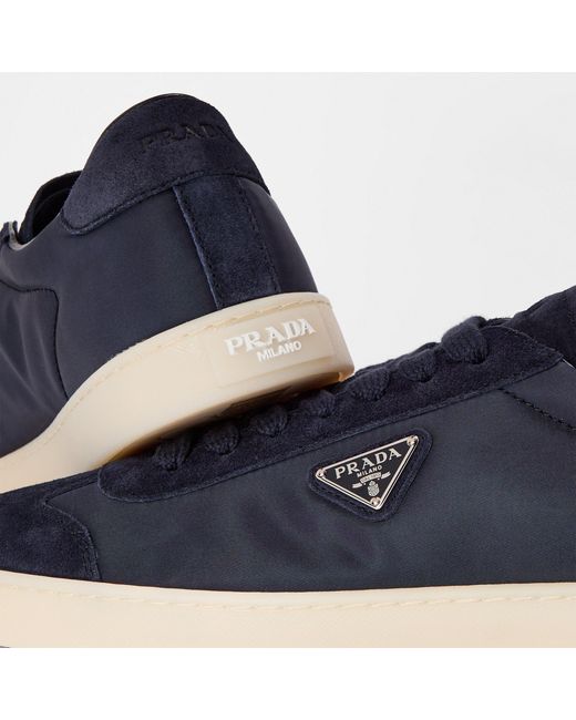 Prada Blue Low-Top Sneakers for men